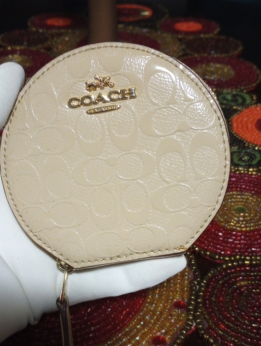 Coach Embossed Coin Purse - Picture 15 of 16